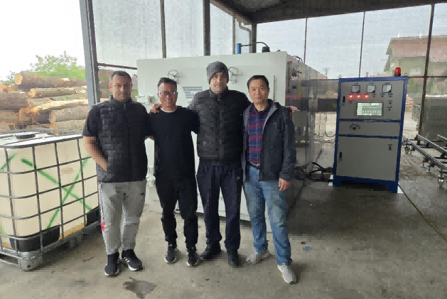 Drying cricket bat wood with HF vacuum kiln in Europe