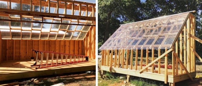 building wood kiln