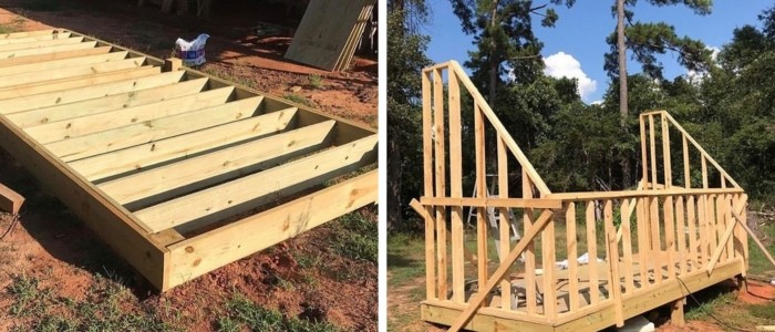 building the frame
