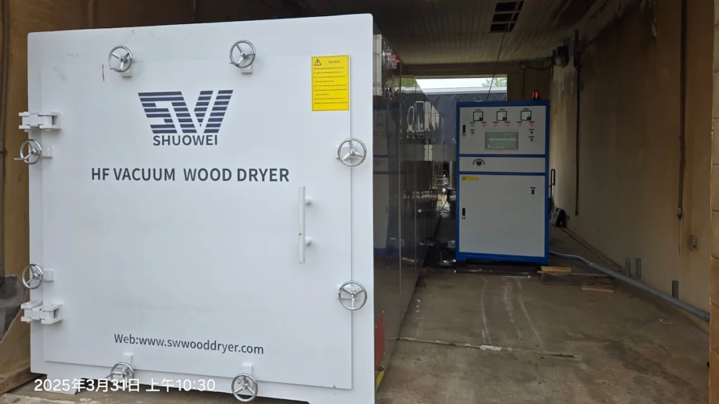 Shuowei SWKD-14.0 high-frequency vacuum kiln for oak drying