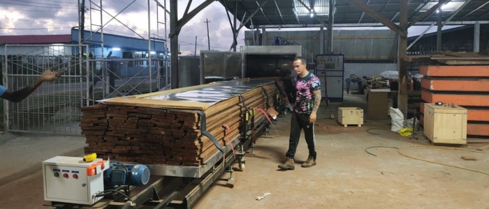 Shuowei Vacuum Kiln Drying Crabwood