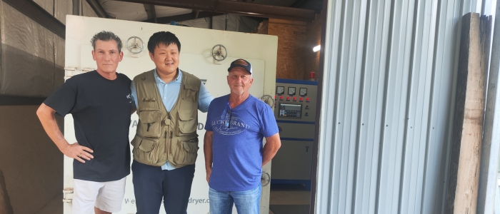 Shuowei kiln in Mississippi