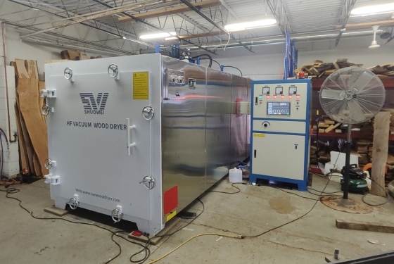 HF-Vacuum Kiln Installed in Minnesota