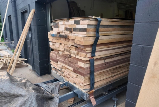 HF-Vacuum Kiln Mixed Hardwood Load in Minnesota