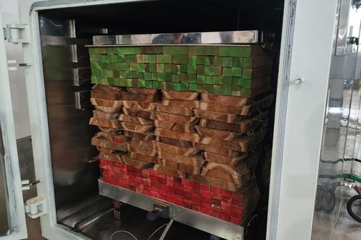 SWKD-12.0 high frequency vacuum wood drying kiln dried 5300 BF lumber