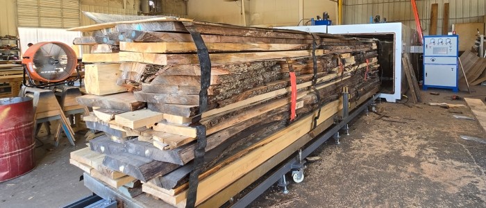 High-Frequency Vacuum Wood Drying Kiln