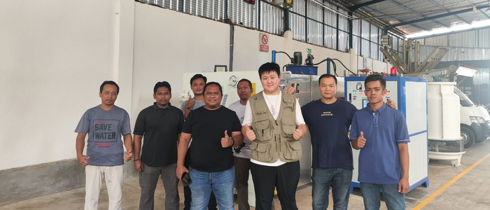 Engineer + client photo