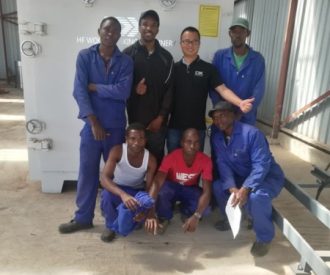 High-Frequency Vacuum Wood Drying Kiln in Africa